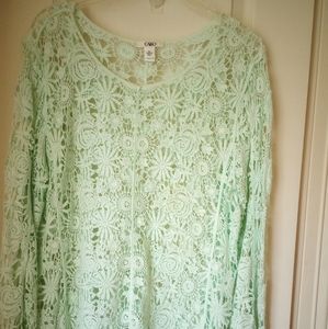 Cato knit Lace Lady Top